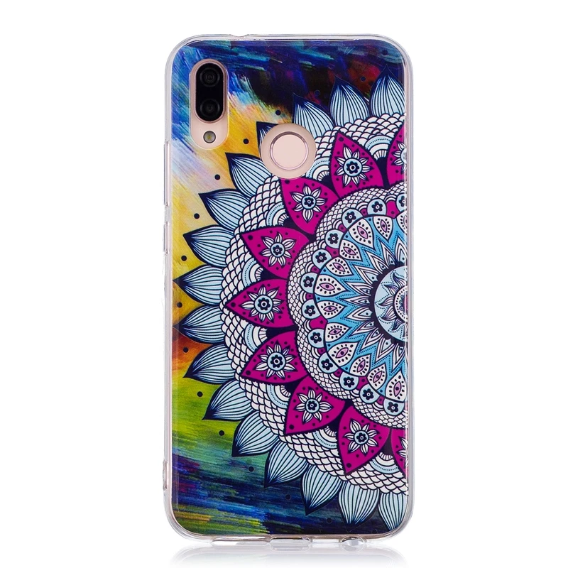 Чехол для Huawei P20 Lite с изображением единорога бабочки светящийся чехол телефона Nova