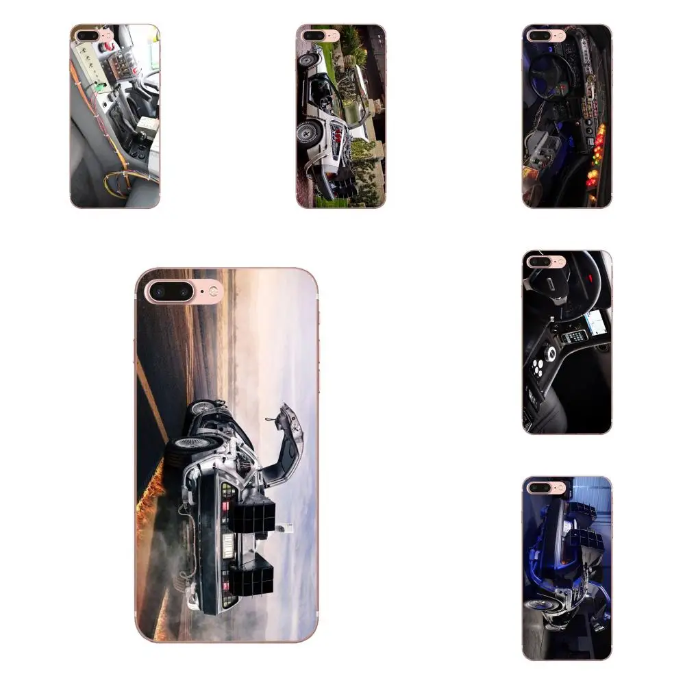 Мягкие чехлы Delorean Car Back To The Future Retro для Galaxy J1 J2 J3 J330 J4 J5 J6 J7 J730 J8 2015 2016 2017 2018 mini Pro |