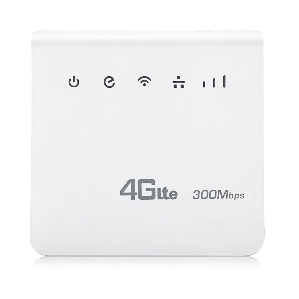 4G LTE CPE мобильный 300 Мбит/с WiFi маршрутизатор для sim-карты Wi-Fi 802.11b/g/n Поддержка 3g Marvell