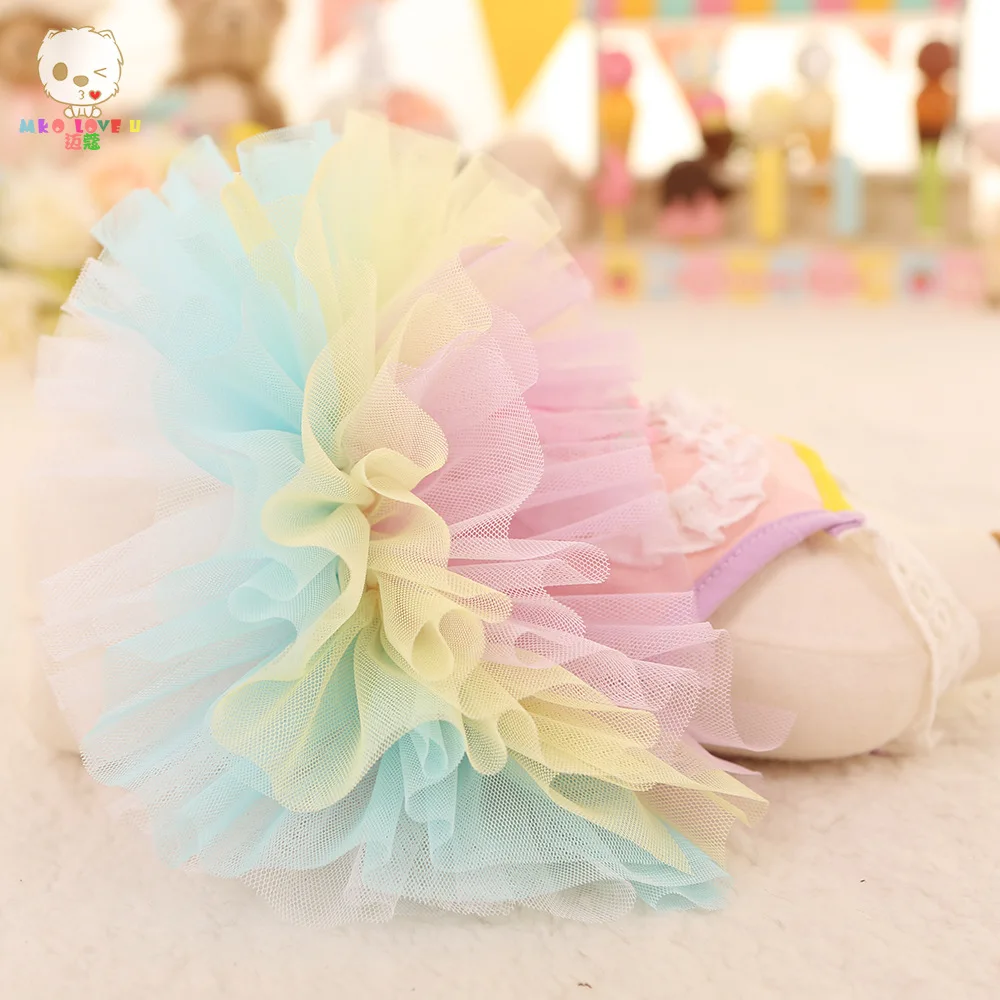 MKO 2018 вишня любовь хлопок летом собака платье Cachorro одежда собаки Vestidos Roupas Para юбка