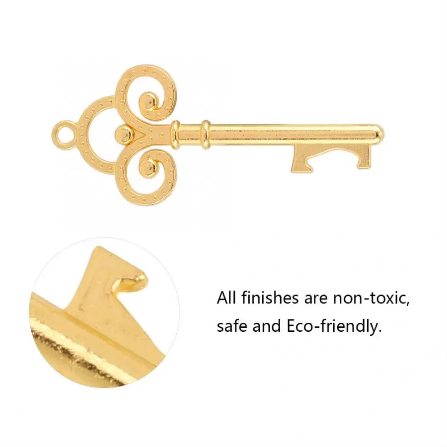 Ключ-образный открывалка для бутылок с биркой карты штопор вина пива свадебных