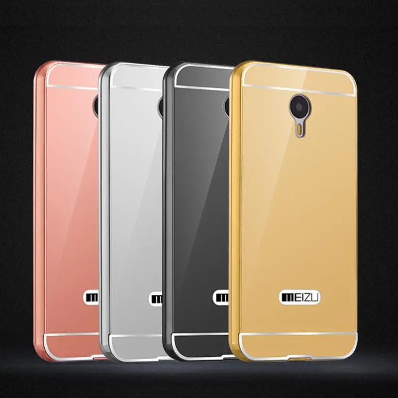 Роскошный металлический алюминий для Meizu M2 Примечание meilan Note2 Чехол Съемный +