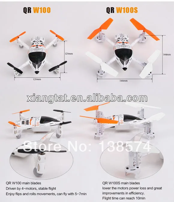 Walkera Новый QR W100S Модернизированный WIFI RC FPV Дрон Квадрокоптер BNF с HD камерой IOS/Andriod