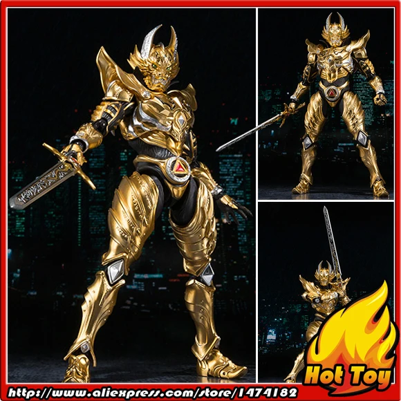 100% Оригинальные эксклюзивные фигурки BANDAI Tamashii Nation S.H. Фигуртс (SHF) Garo Ryuga KONJIKI Ver. Из