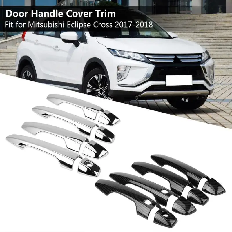 Отделка крышки ручки двери для Mitsubishi Eclipse Cross 2017 2018|Лепнина интерьера| |