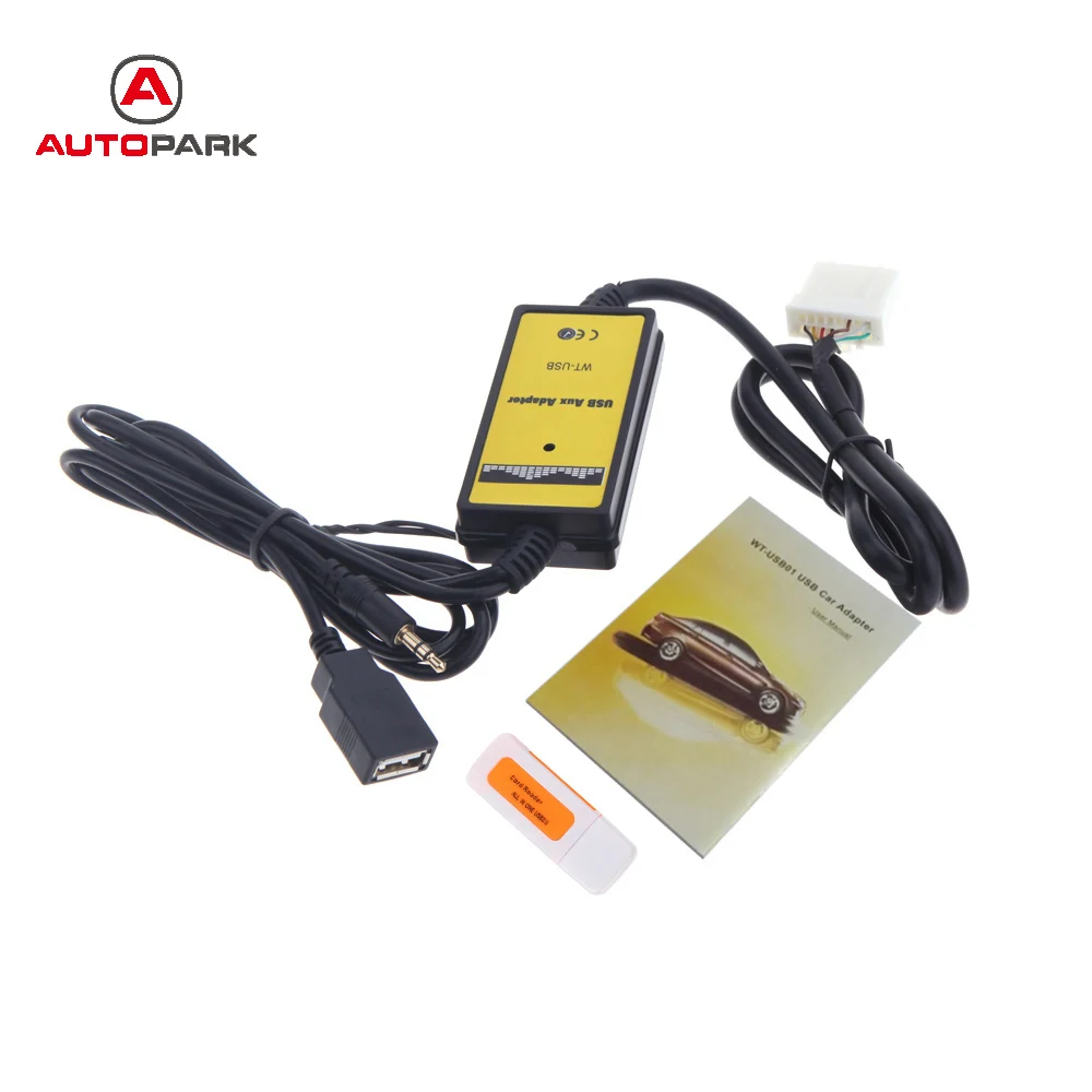 Автомобильный адаптер USB 3 5 мм Aux в автомобиль кабель для MP3-плеера Кабель AUX Mazda