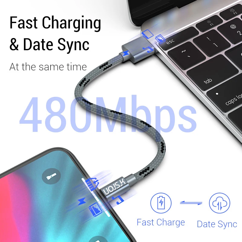 Micro USB кабель 3A Быстрая зарядка Microusb зарядное устройство нейлоновый шнур для samsung huawei Xiaomi LG Andriod Microusb Кабели для мобильных телефонов