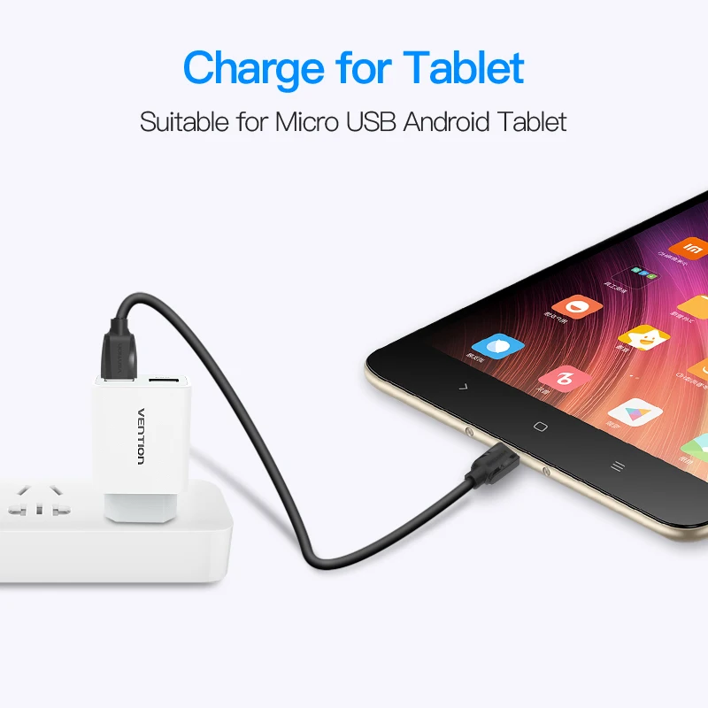Кабель Micro USB Vention 1 м 2 3 5 В А|cable for|charger cable for samsungmicro usb |