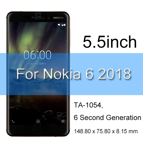 For Nokia 6 Для Nokia 3 5 6 7 8 Защитное стекло для экрана закаленное стекло для Nokia 5 8 6 7 plus стекло es для Nokia7 plus Nokia5 Nokia8 пленка - Цвет: For Nokia 6