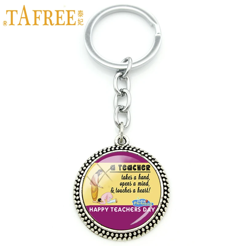 Брелок для ключей TAFREE ощущается благодарной учительнице цепочка обучения танцам