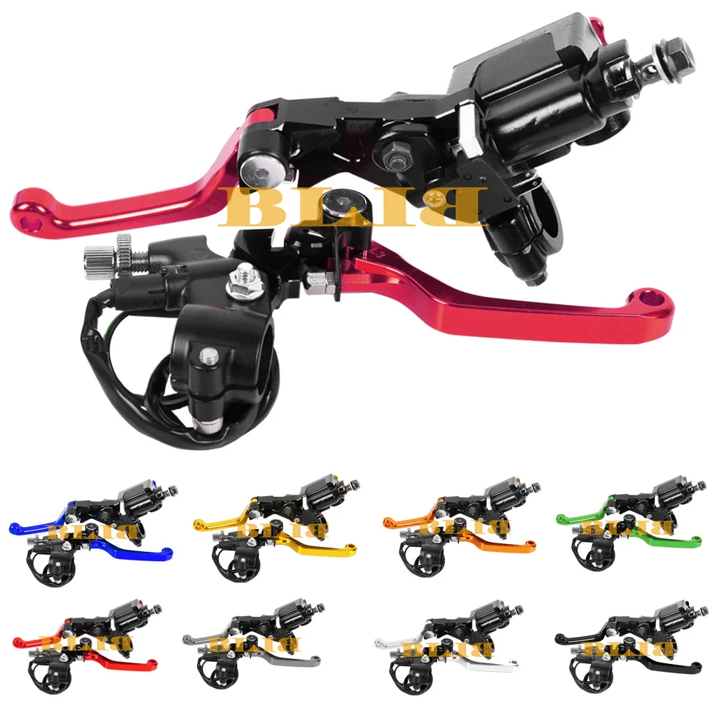 

Для Honda CRF150R CRF250R CRF230F SL230 CRM250R AR CBR250R CNC Универсальный Байк кабель сцепления Главный тормозной цилиндр рычаги