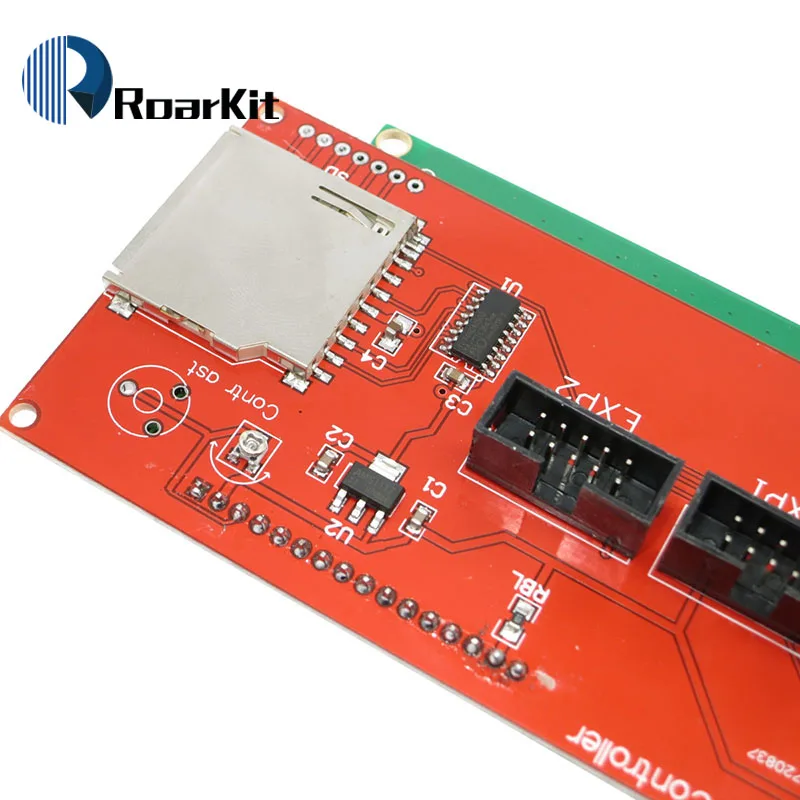 Продвижение 3D Принтер Комплект Reprap умные Части контроллер дисплей Ramps 1 4 2004 ЖК