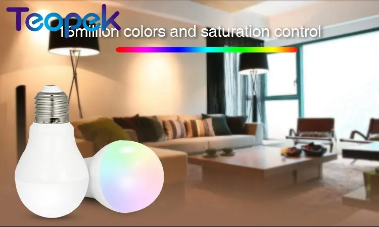 Mi. Light 6W E27 RGB + CCT Светодиодная лампа с регулируемой яркостью AC110V 220V FUT014 WL-Box1 WiFi 2 4G