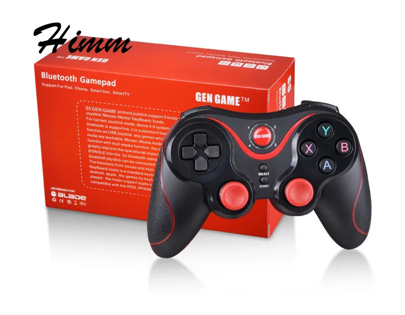 GEN GAME S5 Wireless 3.0 Bluetooth Gamepad Remote Control Joystick PC Game Controller With Holder | Электроника