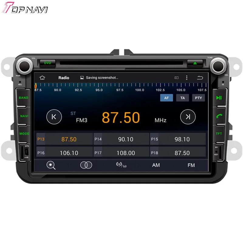 Topnavi 8 ''четырехъядерный Android 6 0 Автомобильный DVD плеер для SKODA OCTAVIA II/OCTAVIA