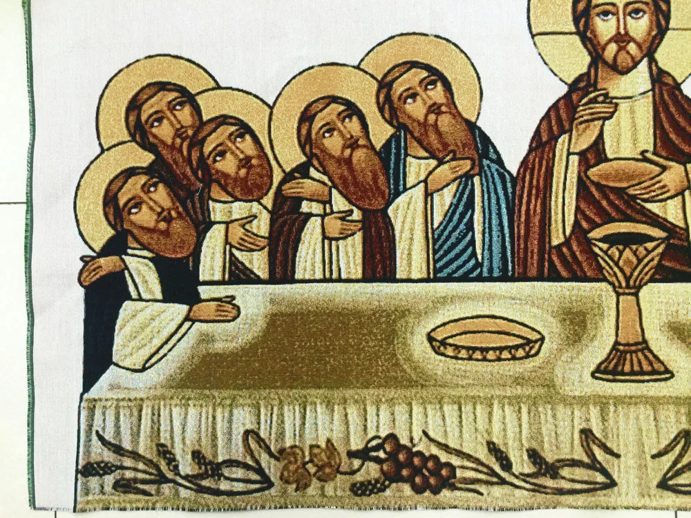 Бесплатная доставка религиозные фотографии для украшения Последний Ужин