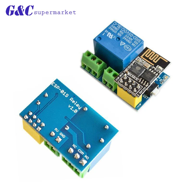 ESP8266 ESP-01S 5 в WiFi релейный модуль вещи умный дом пульт дистанционного управления