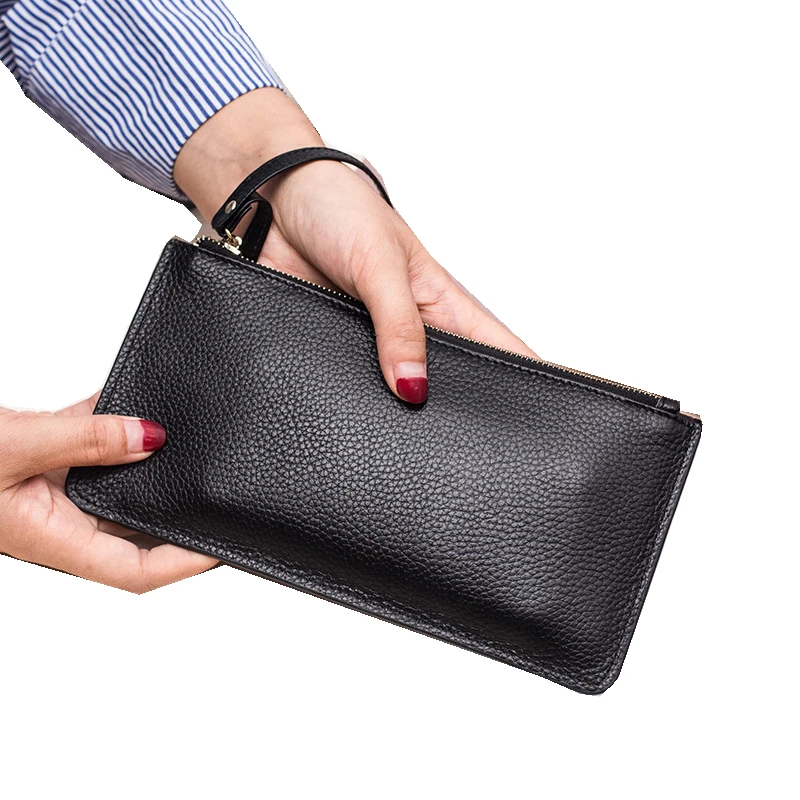 Женские сумки для мобильного телефона кошелек из натуральной кожи Женский сумка