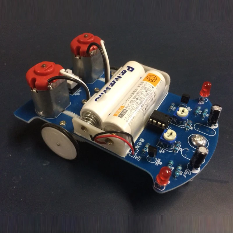 Бесплатная доставка D2-5 интеллектуальное отслеживание линии автомобиля DIY Наборы