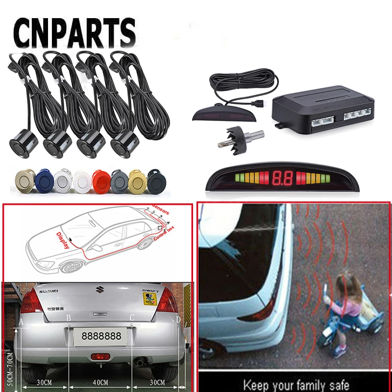 CNPARTS автомобильный радар заднего хода для VW Passat B5 B6 Polo Golf 4 5 Chevrolet Cruze Lada Granta RAM