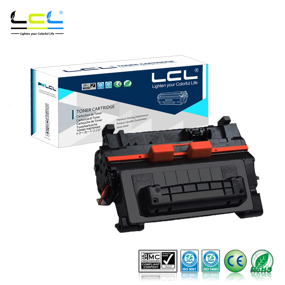 Лазерный картридж LCL 90A CE390A CE 390A (1 упаковка черный) совместимый с HP