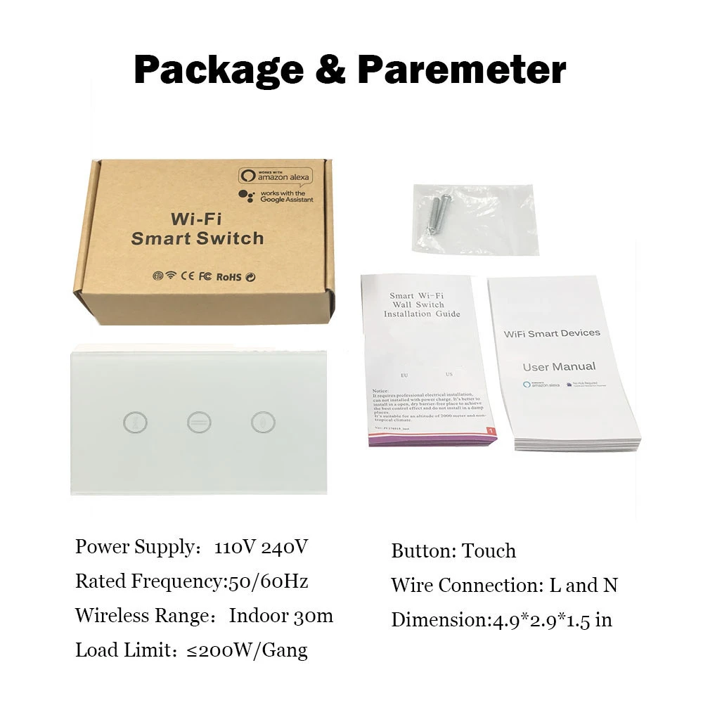 2 шт. американский стандартный переключатель штор для роликового двигателя с 4