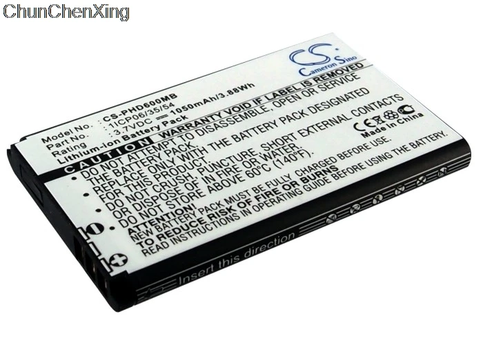 Аккумулятор Cameron Sino 1050 мАч 1ICP06/35/54 для Philips AVENT SCD600 SCD600/00 SCD600/10 Avent SCD610 | Электроника