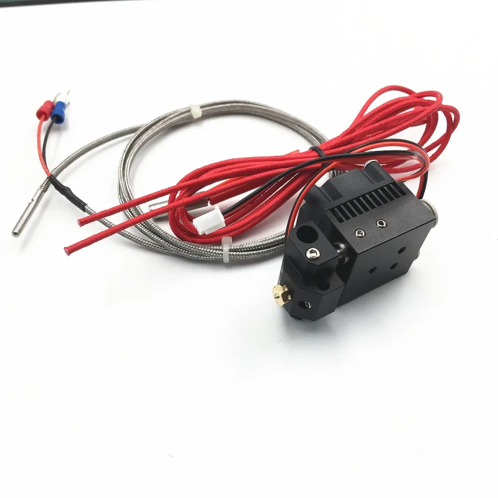 Hotend kit K термопара двойной экструдер 2 входа 1 головка|Детали и аксессуары для