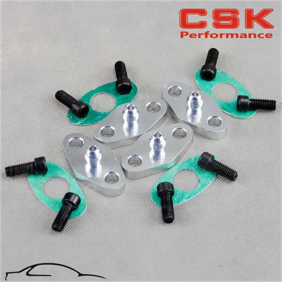 4 шт. адаптер прокладки для входа подачи масла | Автомобили и мотоциклы