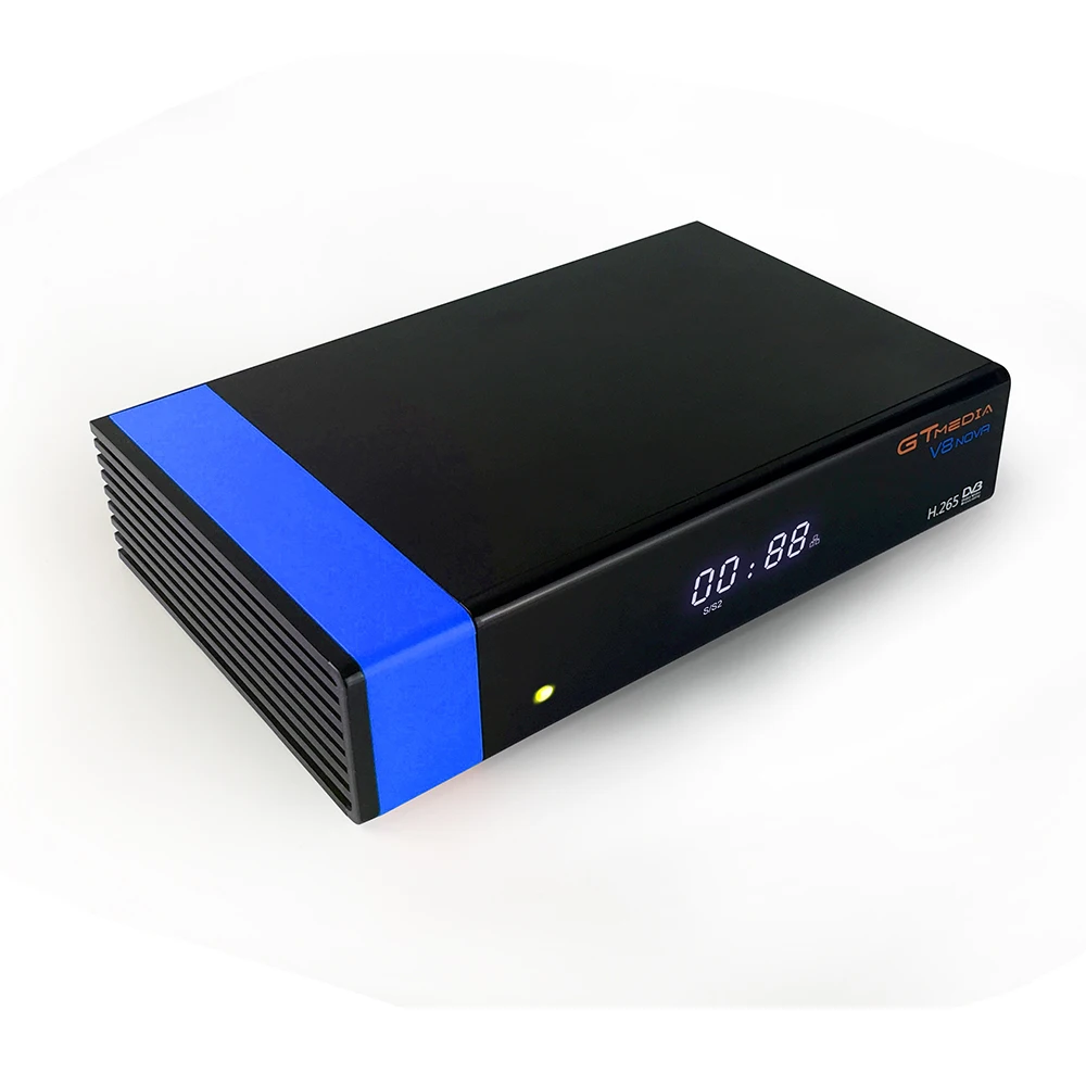 GTMedia V8 Nova Blue DVB S2 H.265 декодер спутниковый приемник + 1 год CCcam 4 clines встроенный wifi AVS