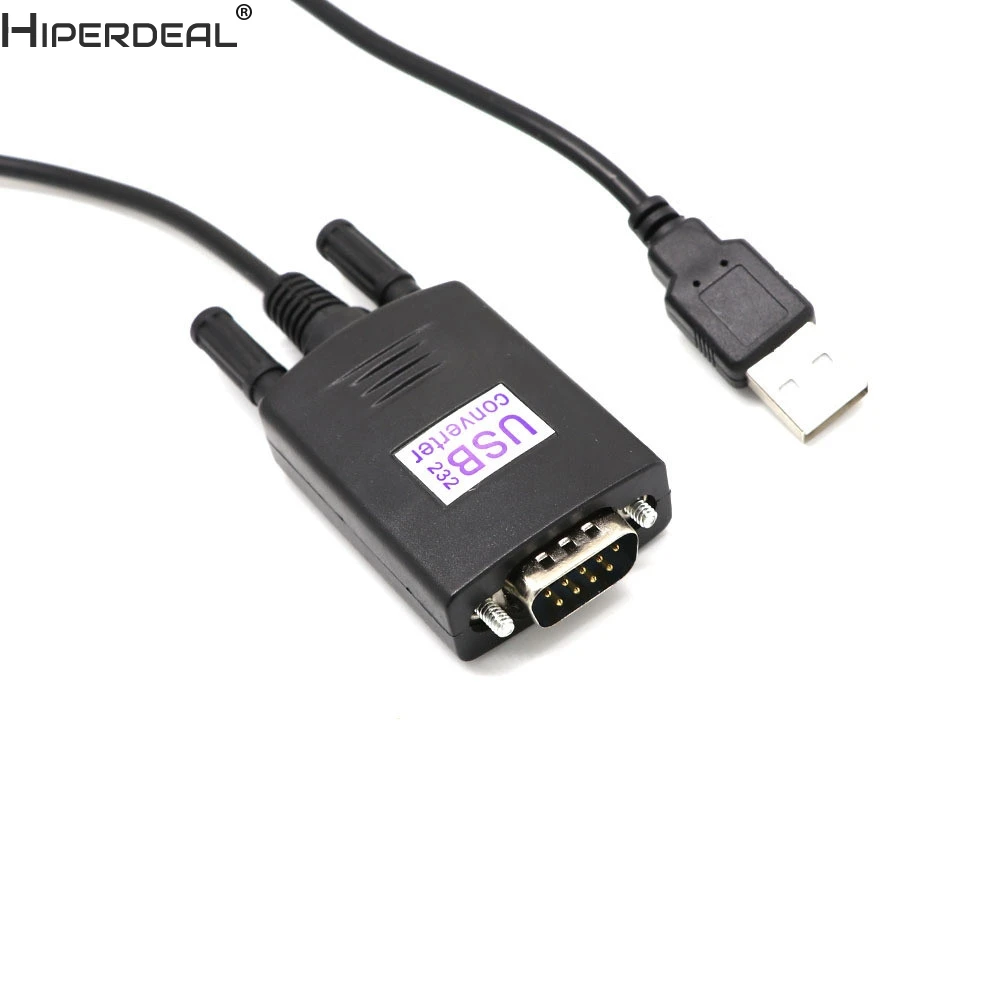 Кабель-адаптер HIPERDEAL USB 2 0 в RS232 RS-232 Serial PL2303 для Win 7 8 MAC Oct30 HW | Электроника