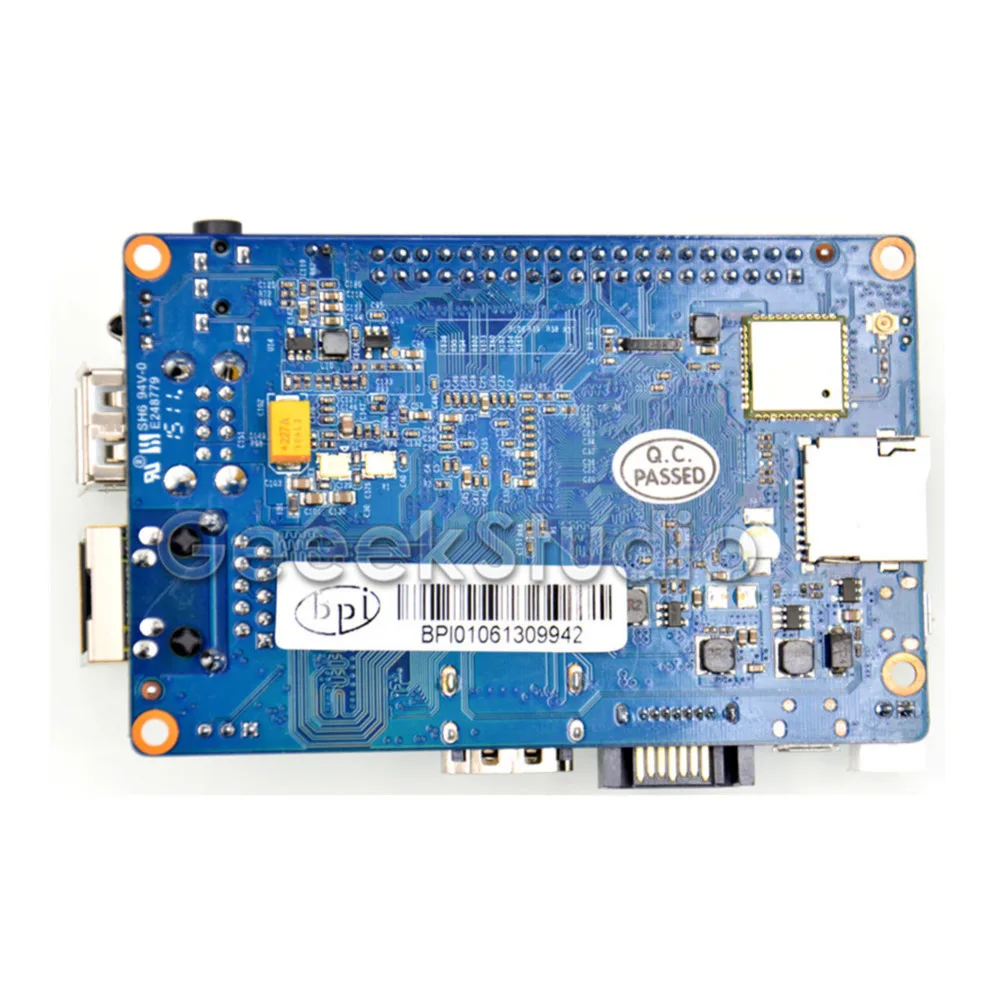 5 шт./упак.! Двухъядерный одноплатный компьютер Banana Pi M1 + Plus BPI-M1 SATA 1 ГБ ОЗУ
