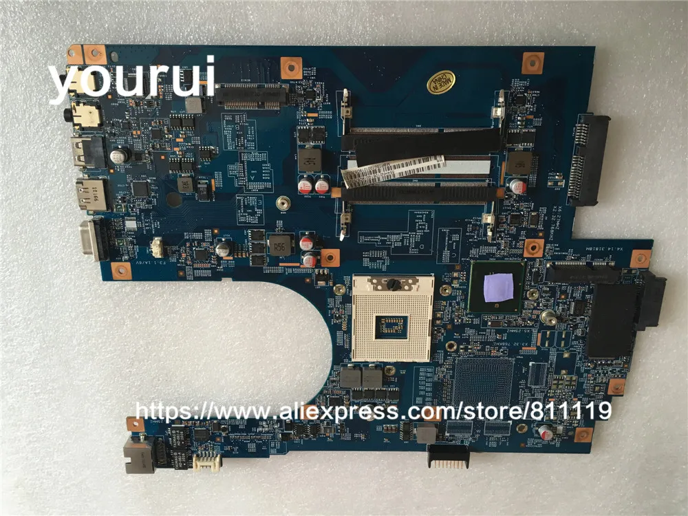 

Материнская плата yourui MB.PT501.001 MBPT501001 для Acer aspire 7741 7741Z 7741G 7741ZG HM55 GMA HD DDR3 48,4hn01.01m