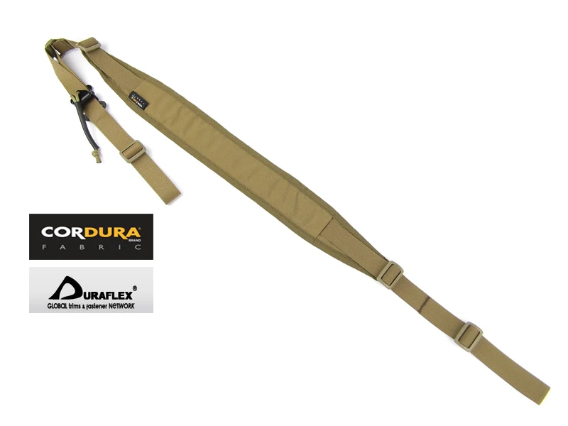 

2 Point Tactical Sling Quick Adjust Padded Rifle Weapon Gun Sling Coyote Brown(SKU051326)
