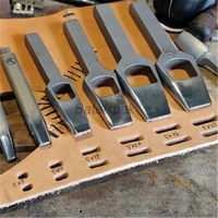 baterpak diy handwork leather belt flat hole puncherdc53 steel one wire cut body5x75x105x155x205x235x25mm1pcs price