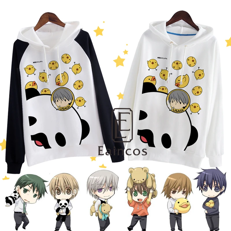 Аниме junjou romantica Usami толстовка с капюшоном akihiko костюмы для косплея для девочек плотное теплое пальто с капюшоном милые свитшоты с героями мультфильмов