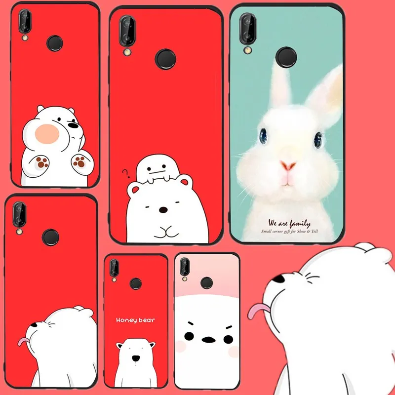 SICOOTE Coque for Huawei P20 Lite Mini Case Soft Luxury Silicone TPU Fundas P Smart Mate 10 P10 P9 P8 2017 |