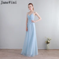 janevini vestidos chiffon dress plus size v neck lace wedding party godmother mother of the bride dresses 2018 robe de mariee
