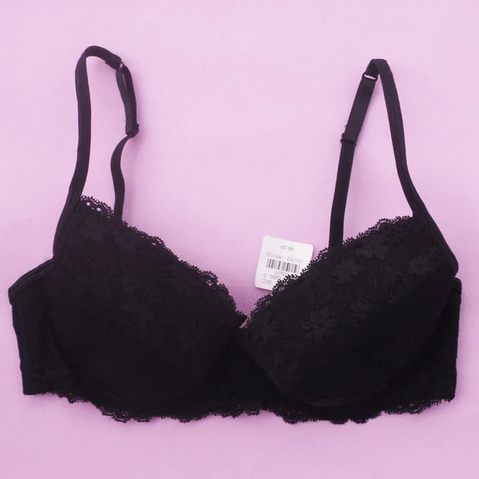 

Luxury gauze sexy bra gather burst lace bra underwear