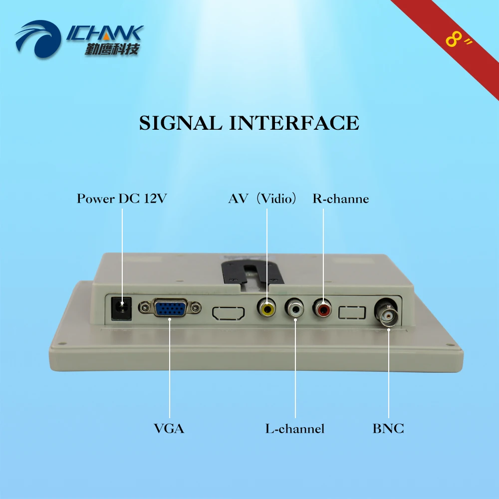 Портативный промышленный Медицинский мини микроскоп диагональю 8 дюймов 1024x768 с