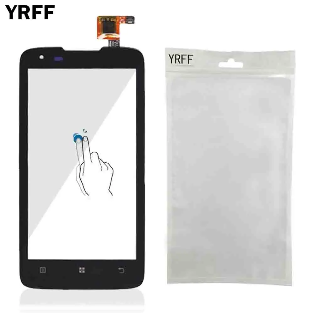 YRFF 4 5 ''для Lenovo S750 мобильный телефон Переднее стекло сенсорный экран
