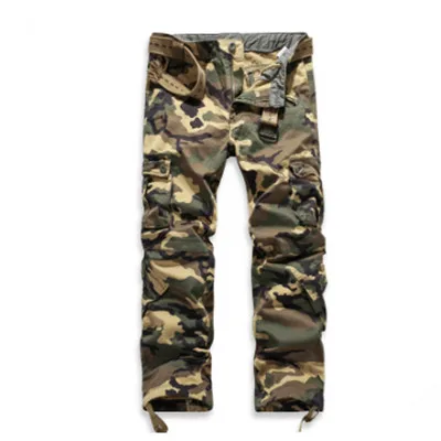 CAMO Брюки карго женские камуфляжные танцевальные брюки женские хип-хоп свободные джинсы с несколькими карманами мешковатые комбинезоны брюки для женщин размера плюс - Цвет: CAMO