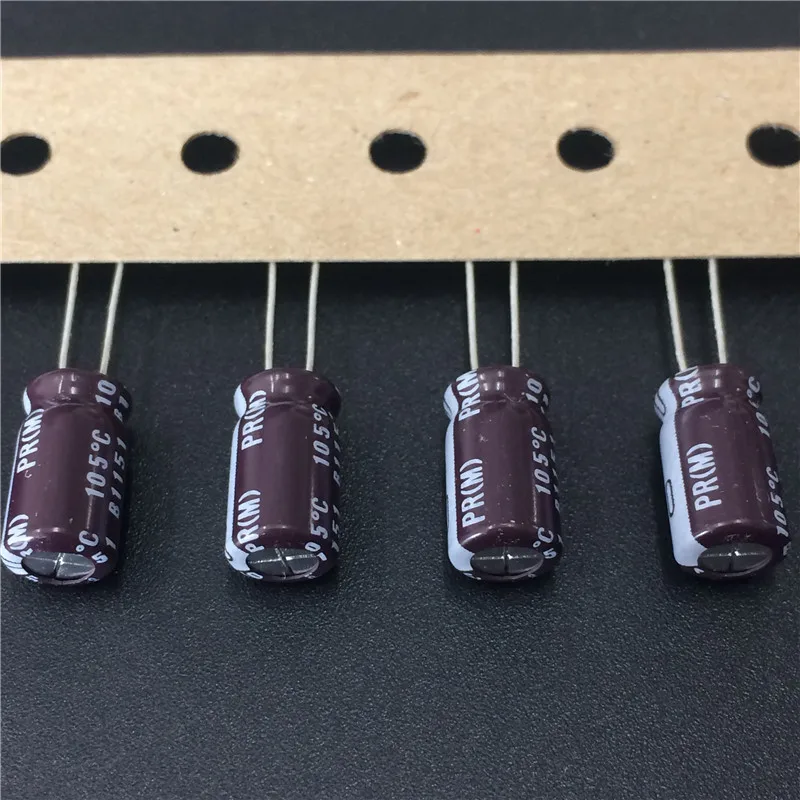 

100pcs 330uF 6.3V NICHICON PR Series 6.3x11mm 6.3V330uF Aluminum Electrolytic Capacitor