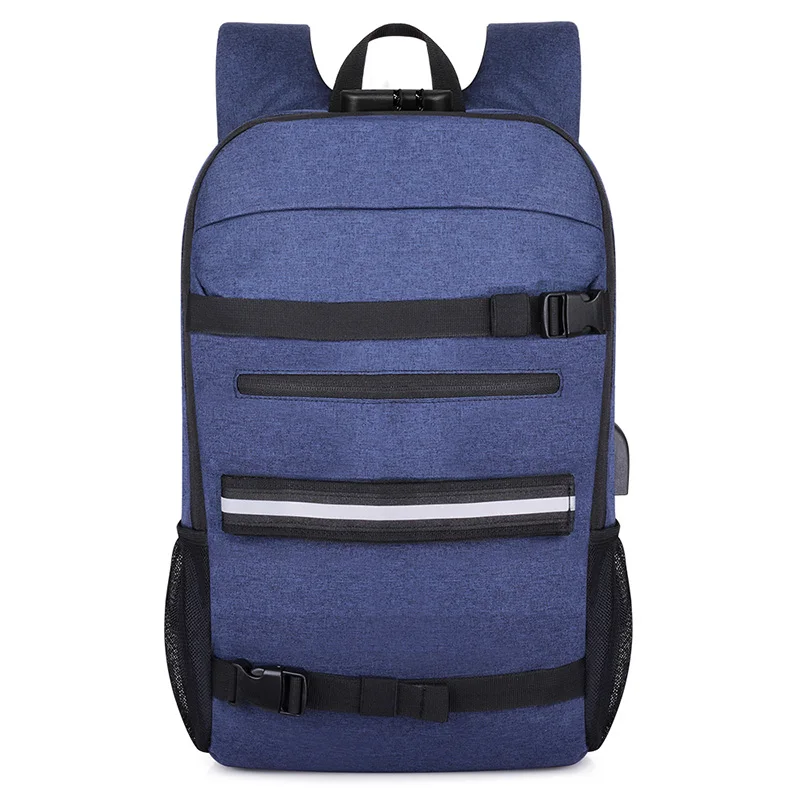 Senkey СТИЛЬ скейтборд рюкзак мужской USB зарядка складной молодежный компьютер