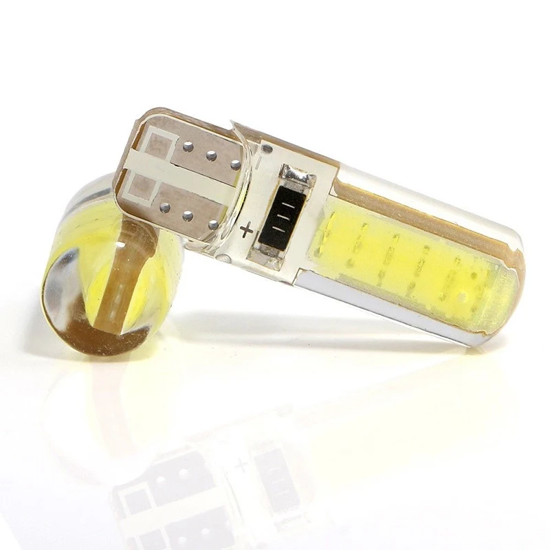 4 шт. большая акция Canbus безотказная T10 194 501 W5W SMD COB светодиодный Мощный Автомобильный клиновидный фонарь парковочная лампа DC12V