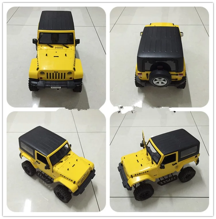 Высокое качество 1:10 Jeep Wrangler shell RC Rock Crawler жесткий пластиковый резиновый корпус для