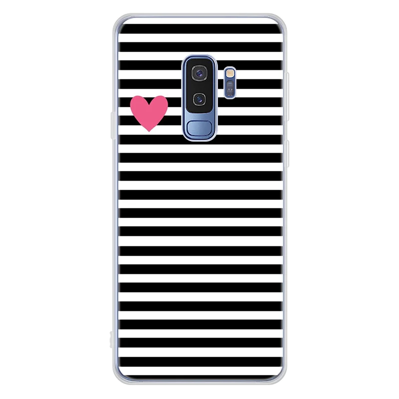 Прозрачный силиконовый чехол для телефона с узором s для samsung S9 S8 Plus S10 S10 Pro 10E, чехол-накладка на заднюю панель с милым рисунком из мультфильма