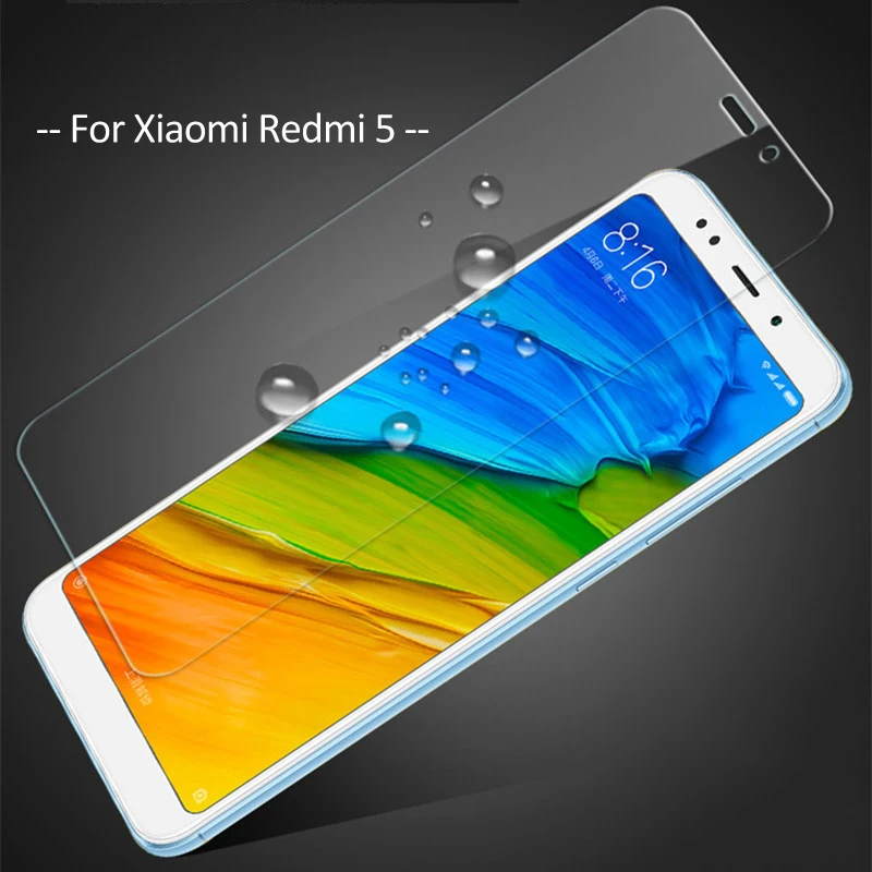 Закаленное стекло 9H 2.5D для Xiaomi Redmi 5 Защита экрана Plus Защитная пленка телефона |