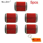 Масляный фильтр 5x для Yamaha ATV, мотор-грязь для велосипеда 5D3-13440-09 YZ250F YZ450F WR250 WR450 YFZ450 WR YZ YFZ 250F 450F Raptor 250 2008
