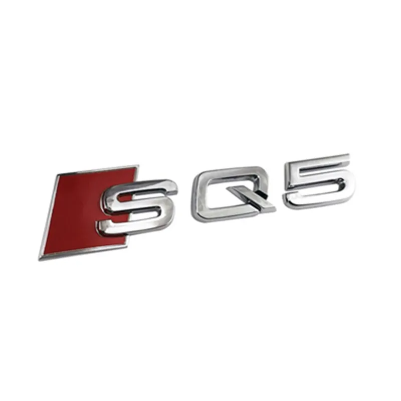 3D Aluminum Alloy SQ5 Car Tail Sticker Badge Logo Metal Rear For Audi Q5 Emblem | Автомобили и мотоциклы